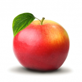 Ein Birnenapfel
